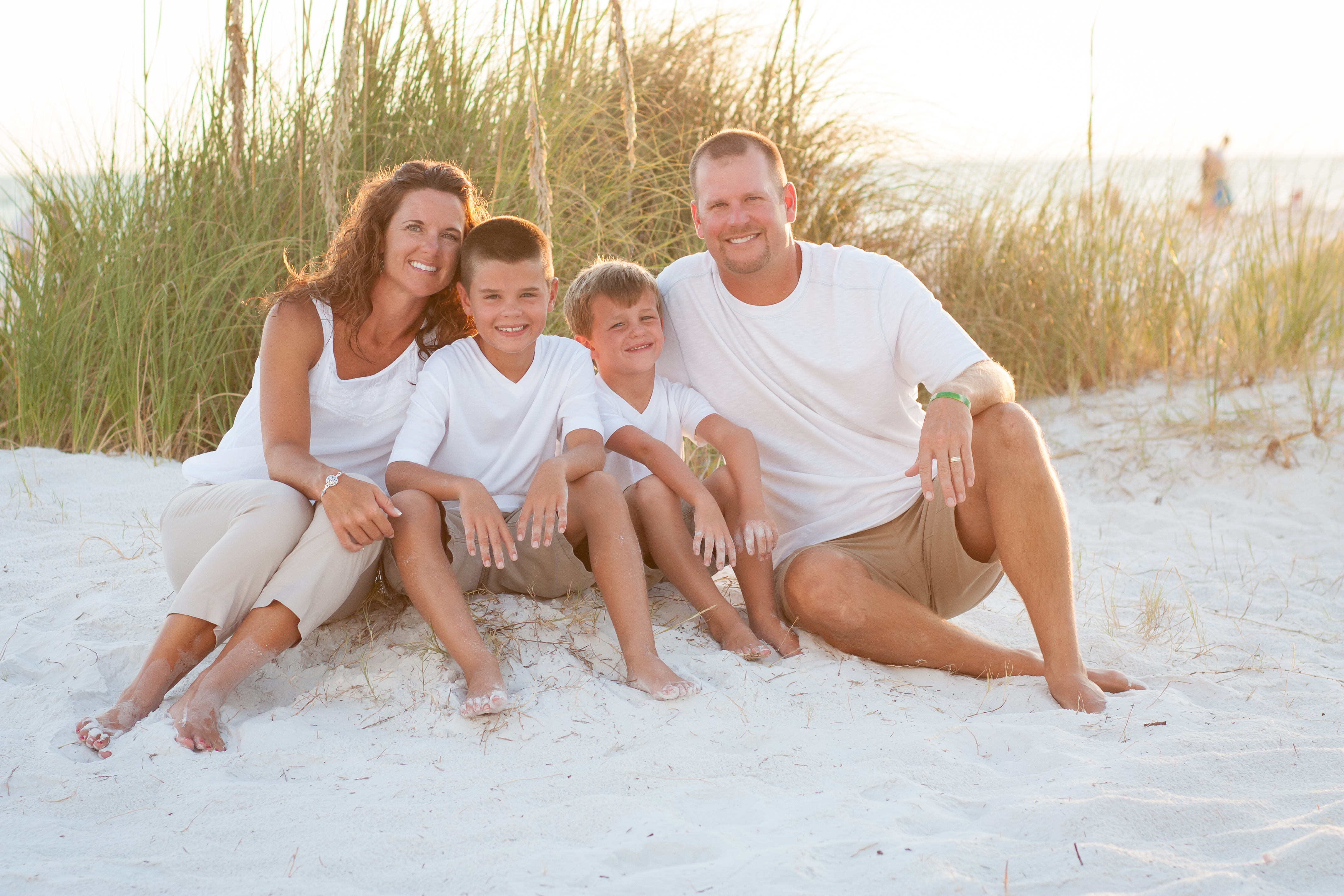 Siesta Key Beach Family Portraits with Stacey Marks Photography