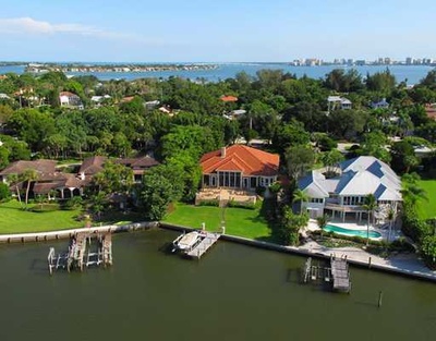 Siesta Key Waterfront Homes for Sale