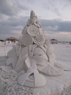 Siesta Key Beach Crystal Classic Master Sand Sculpting Contest